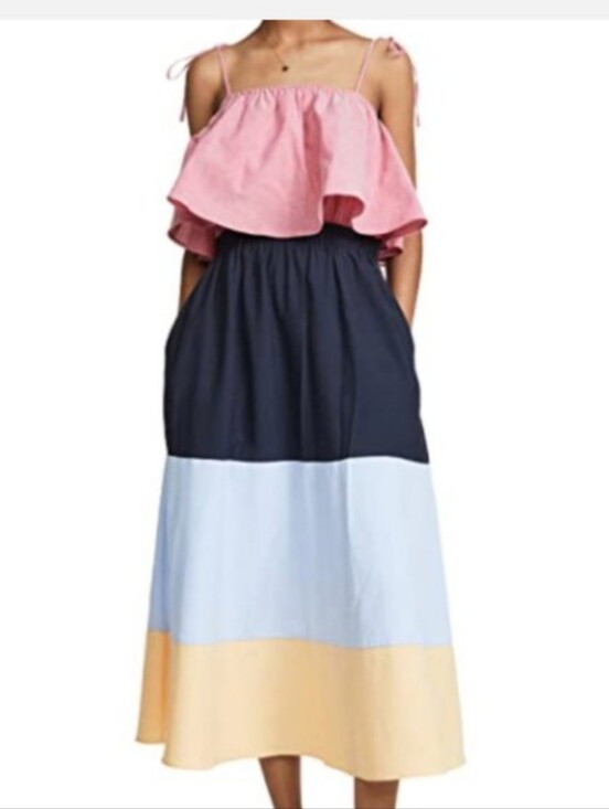 English Laundry Dresses & Skirts - English Factory Color Block Maxi Dress